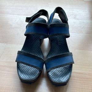 Pedro Garcia wedge sandals size 39 US 9